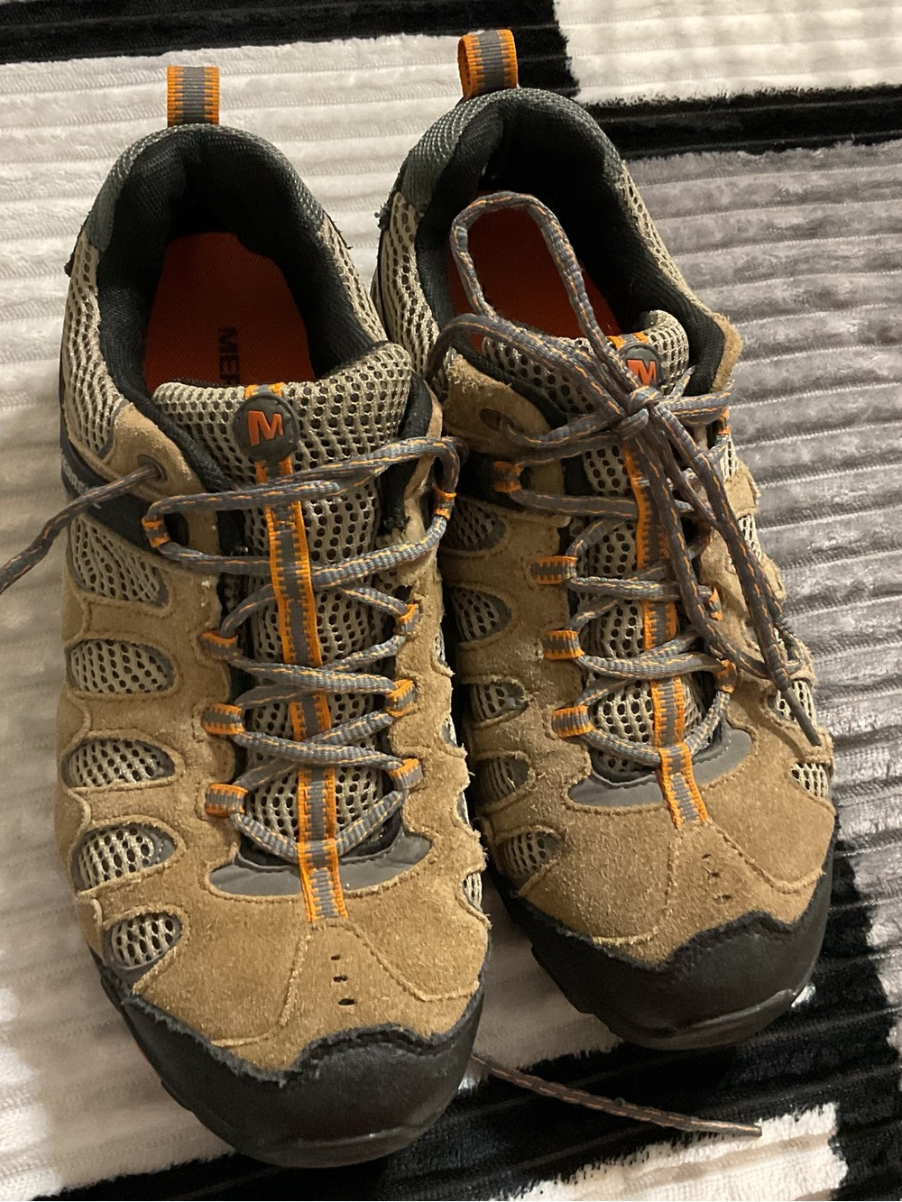 Merrell Moab Tan Hiking Shoes Size 10